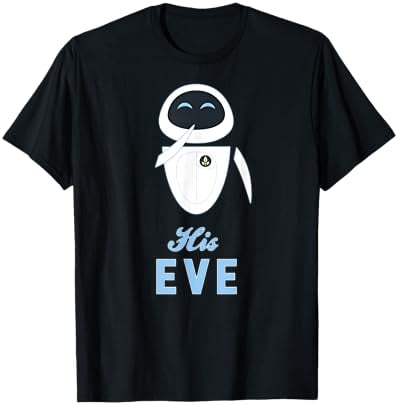 Cute Cartoon Character His EVE T-Shirt for Couples - Perfect Valentine ...