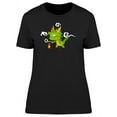 thumbnail image 1 of Cute Cartoon Chinese Dragon T-Shirt Women -Image by Shutterstock, Female XX-Large, 1 of 2