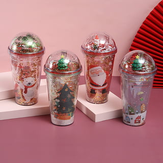 Hushee 15 Pieces Christmas Tumbler with Straw and Lid Reusable Christmas  Cups 24 oz Red Green Plasti…See more Hushee 15 Pieces Christmas Tumbler  with