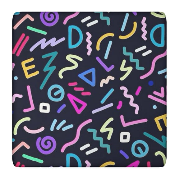 Cute Cartoon Cow Tablecloth with Farmhouse Country Style, Vintage Black and White Animal Print, Abstract Texture, Minimalist Artistic Aesthetic