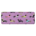 thumbnail image 1 of Cute Cartoon Dachshund Kitchen Rug Mat,Kitchen Runner Rugs Non Skid Washable,Decorative Kitchen Floor Mats for Kitchen,Sink,Laundry,17"x47.2", 1 of 7