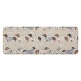 thumbnail image 1 of Cute Cartoon Dachshund Kitchen Rug Mat,Kitchen Runner Rugs Non Skid Washable,Decorative Kitchen Floor Mats for Kitchen,Sink,Laundry,17"x47.2", 1 of 7