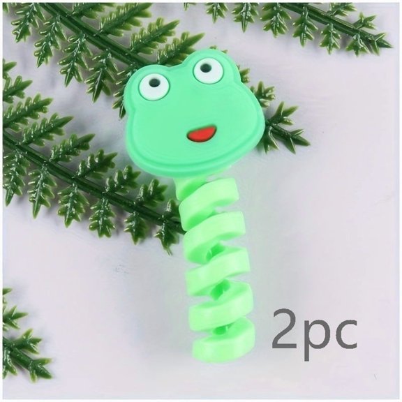 Cute Cartoon Data Cable Protectors and Winders - Fun and Functional Accessories for Cable Management