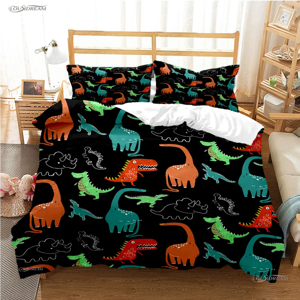 Single bed dinosaur quilt cover sale