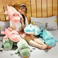 thumbnail image 1 of Cute Cartoon Dinosaur Shape Super Soft Plush Stuffed Pillow Toy Children Doll, 1 of 8