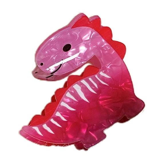 Cute Cartoon Dinosaurs Hair Claw Clips Headwear Large Hair Clips Strong Hold Big Hair Jaw Clips for Thick and Thin Hair