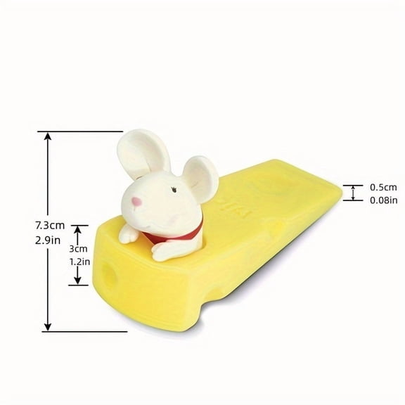 Cute Cartoon Dog Door Wedge Stopper - Punch-Free Anti-Collision Device for Home Safety