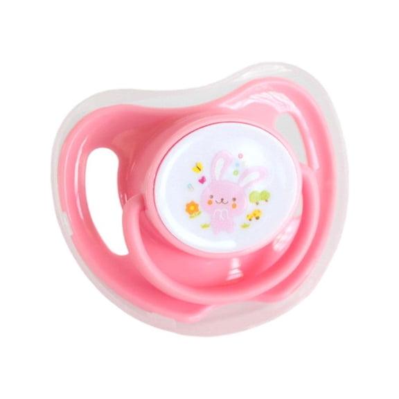 Cute Cartoon Dog Pacifier for Puppies & Small Dogs - Silicone Chew Toy for Teething Relief & Comfort