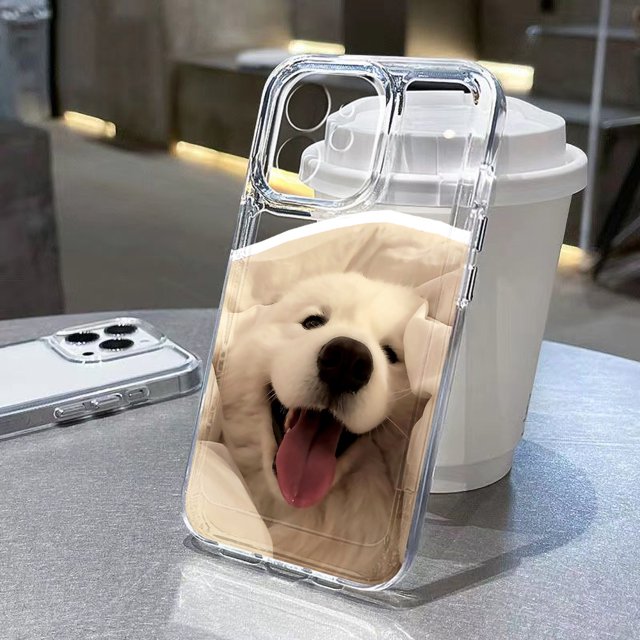 Cute Cartoon Dog Phone Case For iPhone 11 Case iPhone XR 14 15 Pro 12