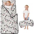 thumbnail image 1 of Cute Cartoon Dog Toddler Nap Mats for Kids Preschool,Sleeping Mat Bag or Kids,Toddler Sleeping Bag,Toddler Nap Mat or Daycare, 1 of 6