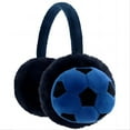 thumbnail image 1 of Cute Cartoon Football Earmuffs for Boys and Girls - Soft Warm and Comfortable for Outdoor Winter Activities, 1 of 4