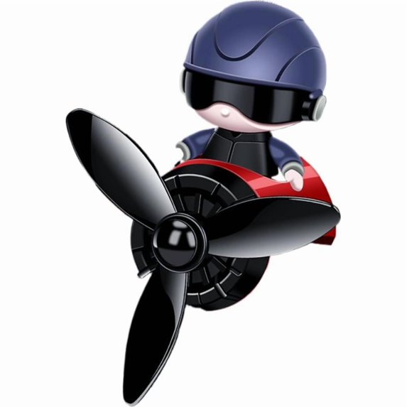 Cute Cartoon Fresheners Vent Spinners, Car Diffuser Condition Vent Clip, Rotating Propeller Automotive Outlet Fan