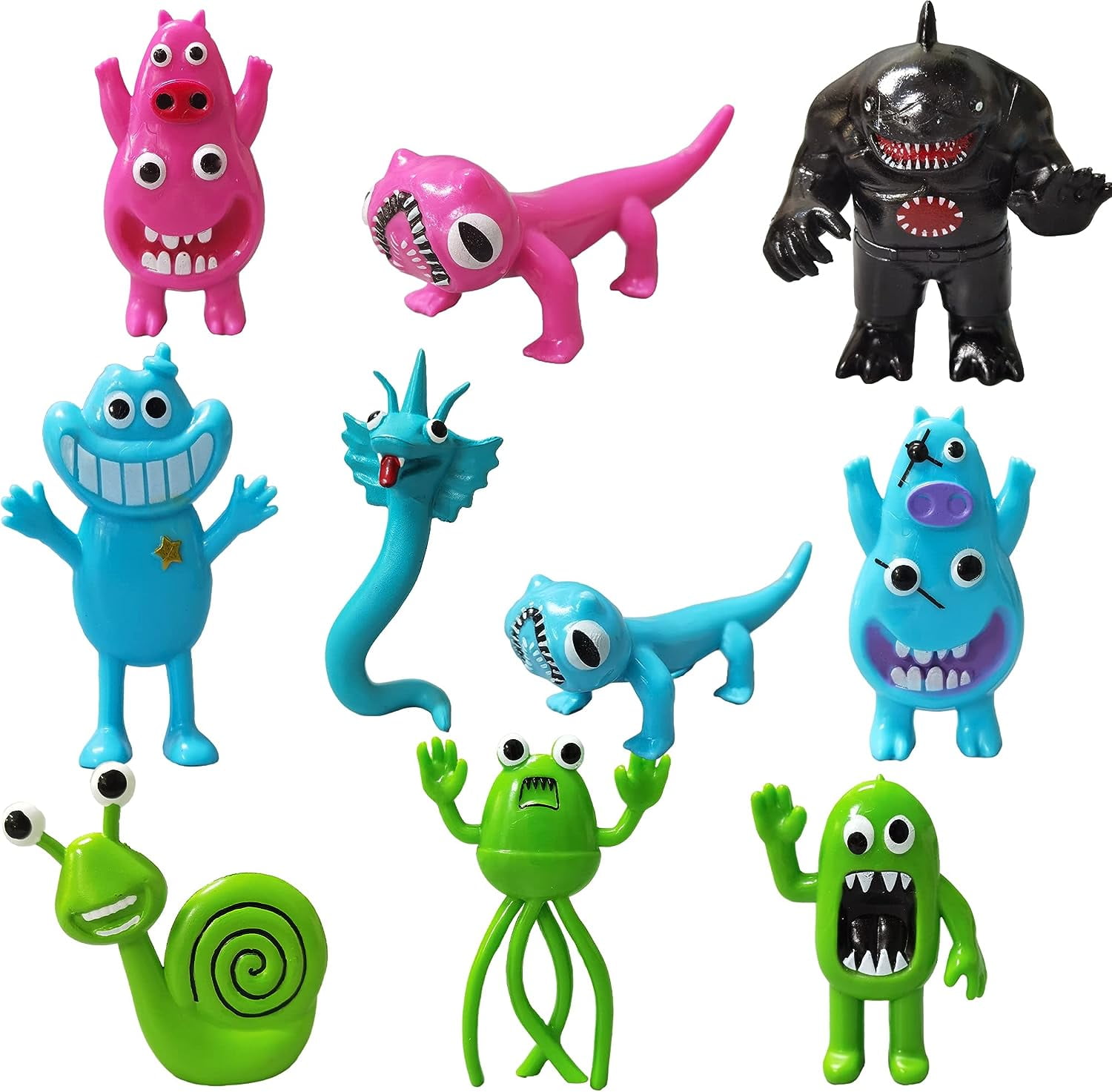 Cute Cartoon Garden Action Figure Toys Set,Jumbo Josh Figures Toys