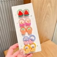 thumbnail image 1 of Interesting Cartoon Girl Hair Rope Accessories Gentle Baby Tie Non-Hurt Small Rubber Bands for Children Playful Design, 1 of 7