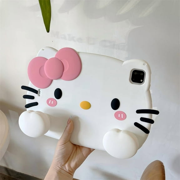 Cute Cartoon Hello Kitty Tablet Protective Case for iPad Gift