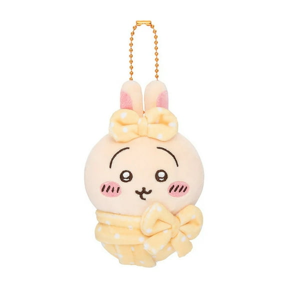 Cute Cartoon Kawaii Chiikawa Hachiware Usagi Plush Sleeping Bag Series Pendant Keychain Swaddle Doll Pendant Toy Gift