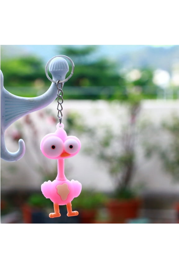 Cute Cartoon Keychain for Car, Key Holder Kawaii Backpack Accessory Keyring Charm Birthday Gifts