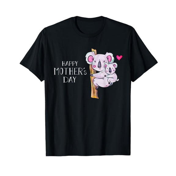 Cute Cartoon Koala Bear Australian Mama Mother Day T-shirt