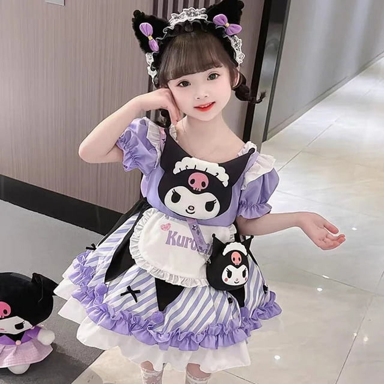 Kawaii Cute Anime Dresses Cute Anime Chibi Girl Dress-up Set Stock