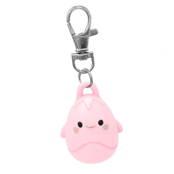 Cute Cartoon Lip Gloss Keychain Cap Silicone Portable Accessory For Women Girls