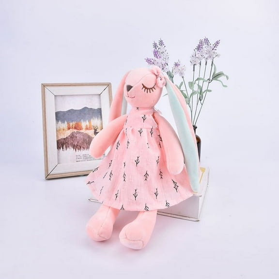 Cute Cartoon Long Ears Rabbit Doll Rabbit Sleeping Mate Stuffed Plush Toys