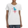 thumbnail image 1 of Cute Cartoon Lovely Cactus Shaped T-Shirt Women -Image by Shutterstock, Female 3X-Large, 1 of 4
