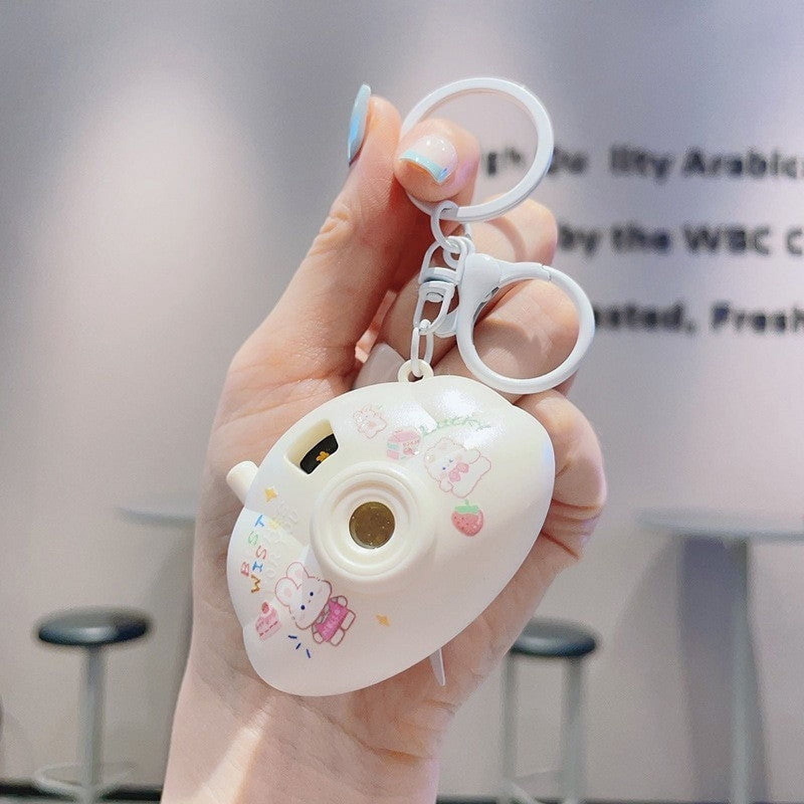 Cute Cartoon Keychain Mini Cloud Camera Projection Lamp Novelty Gifts ...