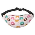 Cute Cartoon Mini Donut Crossbody Bags for Women Men, Large Crossbody