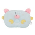 Cute Cartoon Pig Animal Shape Pillow Cat Dog Sleeping Pillows for Cervical Spine Protection Bleu