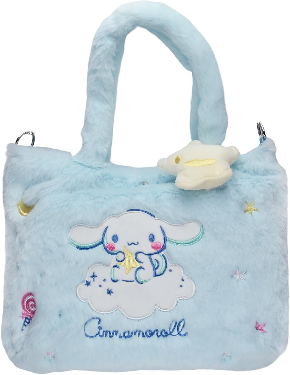 Cute Cartoon Plush Crossbody Bag with Adjustable Shoulder Cute Cartoon Plush Crossbody Bag with Adjustable Shoulder