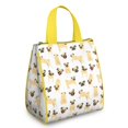 thumbnail image 1 of Cute Cartoon Pug Insulated Lunch Bag for Women & Adults,Large Portable Soft Cooler Lunch Bag,Thermal Food Storage Tote with Pearl Cotton,8.66L,8.75x5.75x9.5 Inch, 1 of 6