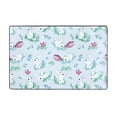 thumbnail image 1 of Cute Cartoon Rabbit Butterfly Shaggy Area Rug, Rugs for Living Room Bedroom Non Slip Door Mat Indoor Carpet Machine Washable Nursery Home Decor Floor Mats for Entryway 60x39in-#, 1 of 5