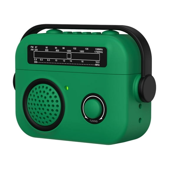 Cute Cartoon Radio Shockproof Earphone Case for Airpods 1 Pro 2 3 2021 4 ANC 2024 Cover Shell for AirPods4 Coques Bag (dark green,for Airpods Pro2)