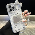 thumbnail image 1 of Cute Cartoon Sanrio Hello Kitty Phone Case For iPhone 16 15 14 13 12 Pro Max Hard Cover Xmas Birthday Gift, 1 of 11