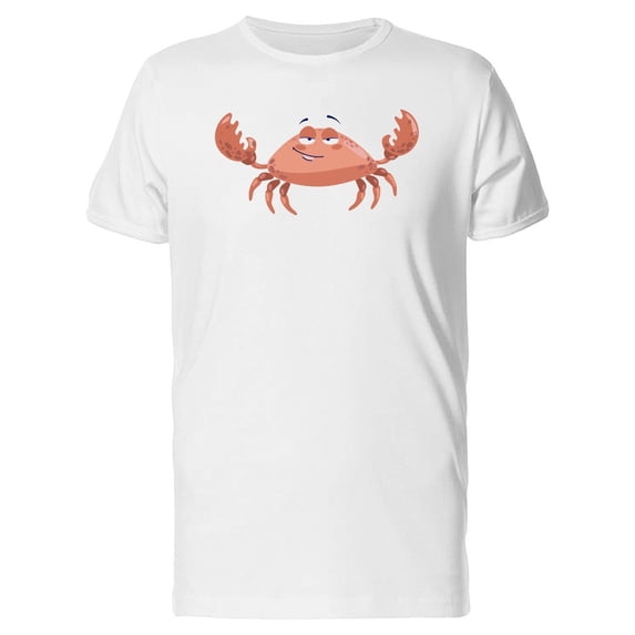 Cute Cartoon Sea Crab Tee Men's -Image by Shutterstock