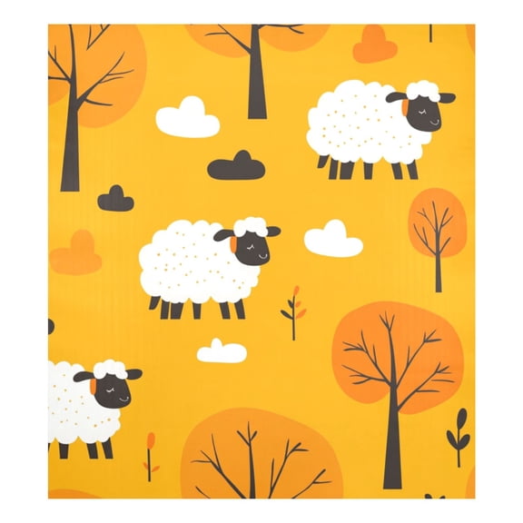 Cute Cartoon Sheep Magnetic Dishwasher StickerSingle-sided Printing, Personalized DIY, Beautiful and Practical Home Kitchen Decorations2316in.