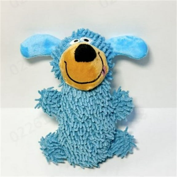Durable Pet Toys Cute Cartoon Squeaking Mop for Chewing and Mental Stimulation to Promote Physical Health
