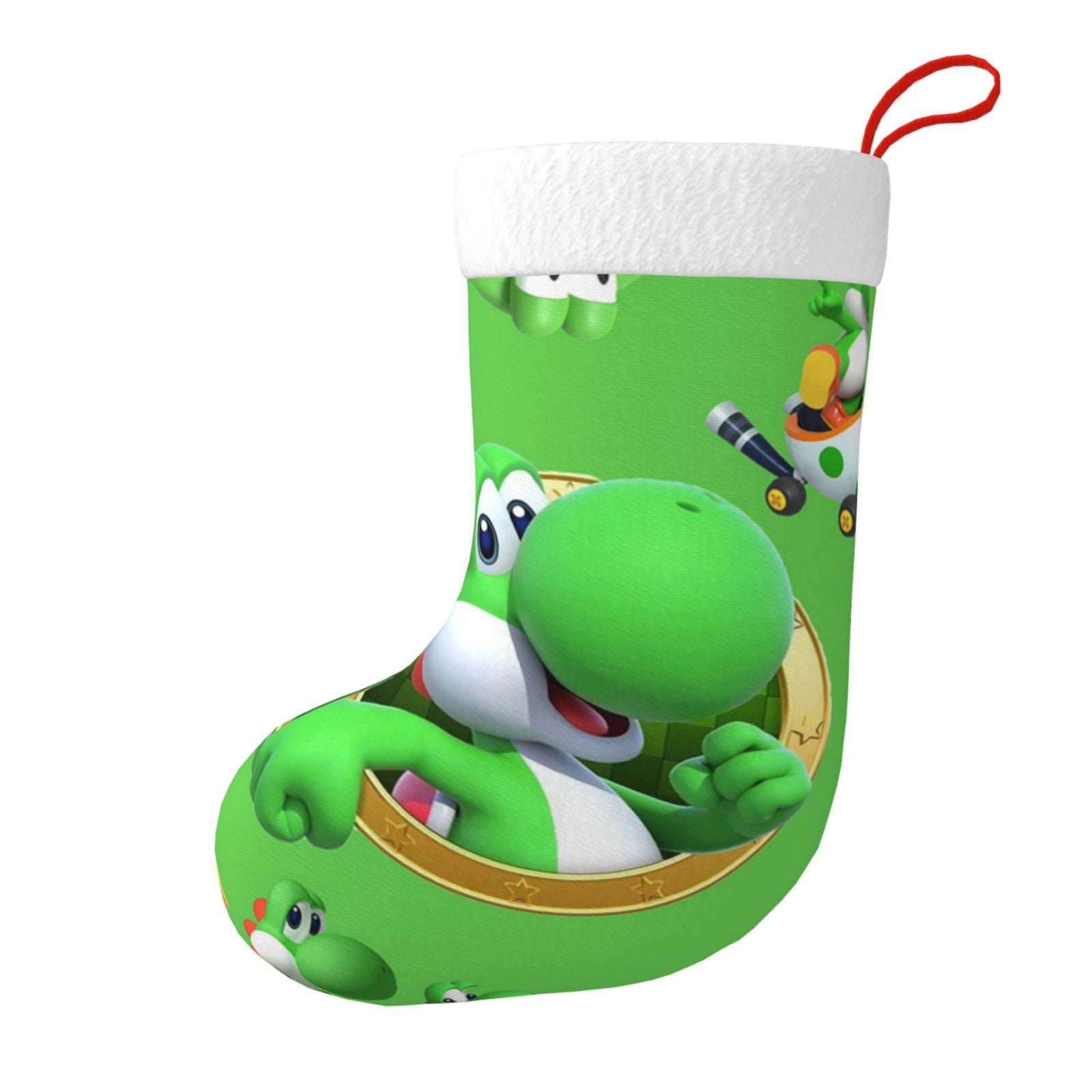 Cute Cartoon Super Mario Boy Gifts Christmas Stocking Large Xmas ...