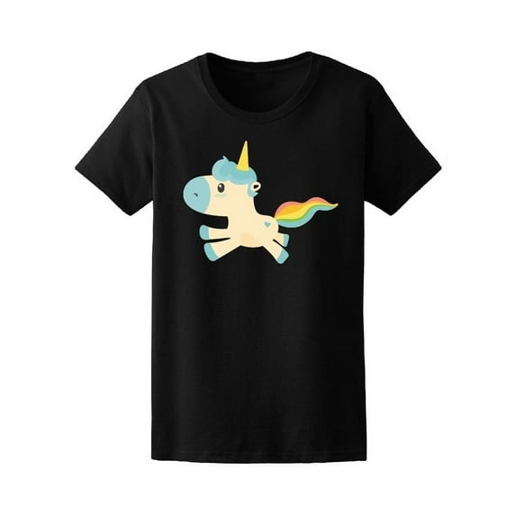 Cute Cartoon Unicorn Tee Women's -Image by Shutterstock