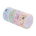 thumbnail image 1 of Cute Cartoon Washi Tape Set With Transparent Design Easy Tear PET Film For Journaling Scrapbooking And Gift Wrapping, 1 of 7