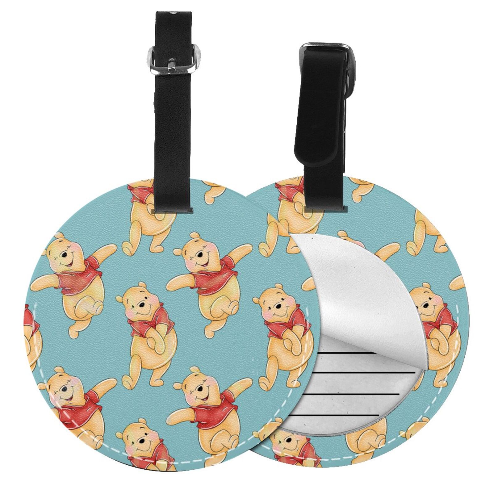 POOH CUSTOMISABLE LUGGAGE TAG