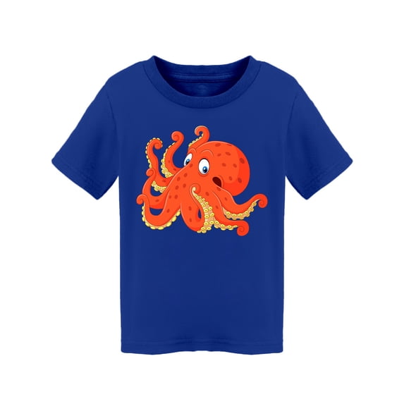 Cute Cartoony Octopus T-Shirt Toddler -Image by Shutterstock, 2 Toddler