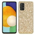 thumbnail image 1 of Cute Case for Galaxy A53 5G, Slim Glitter Bling Sparkly Shiny Slim Women Girls Hybrid Soft Smooth Shockproof Plating Bumper Protective Women Girls Shiny Case For Samsung Galaxy A53 5G, Gold, 1 of 7