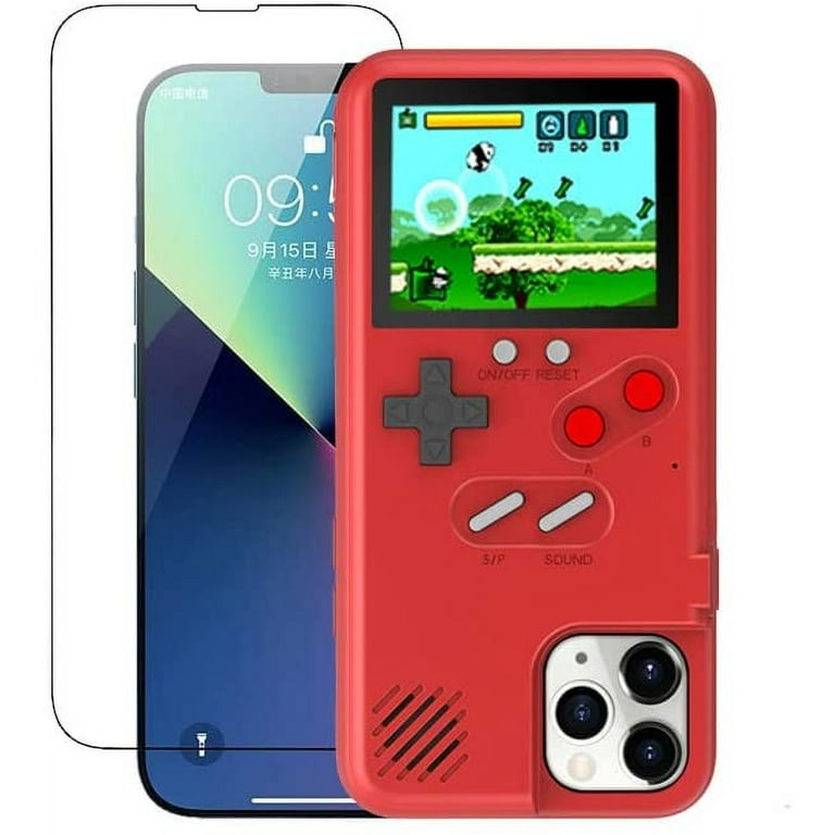 Cute Case for iPhone 13 Mini Gameboy Design Handheld Gaming Phone