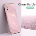 thumbnail image 1 of Cute Case for iPhone SE 2020 (4.7 Inch), iPhone 8 Case 4.7", iPhone 7 Case 4.7", Durable Silicone Case, Slim Fit Lightweight Thin Cover, Sturdy Anti-Scratch Protective Phone Case (Purple), 1 of 4