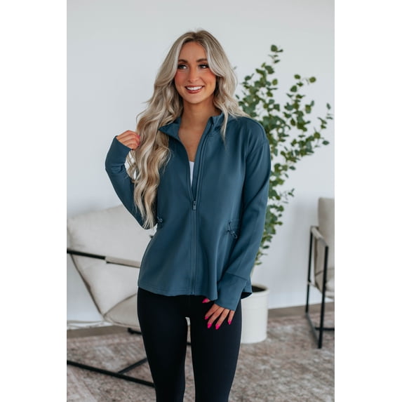 Cute & Casual Jacket - Peacock