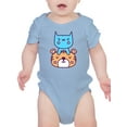 thumbnail image 1 of Cute Cat And Tiger Bodysuit Infant -Image by Shutterstock,  24 Months, 1 of 4