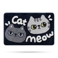 thumbnail image 1 of Cute Cat Bathroom Mat, Extra Soft and Absorbent Bath Rugs, Machine Wash Dry, Non-Slip Carpet Mat for Tub, Shower, and Bath Room, 20x31, Cat, 1 of 7