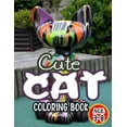 Cute Cat Coloring Book (Paperback) - Walmart.com