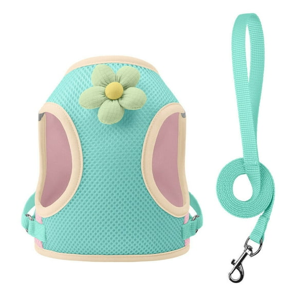 Cute Cat Dog Harness Vest-style Anti Escape Chest Back Full Wrap Pet Harness
